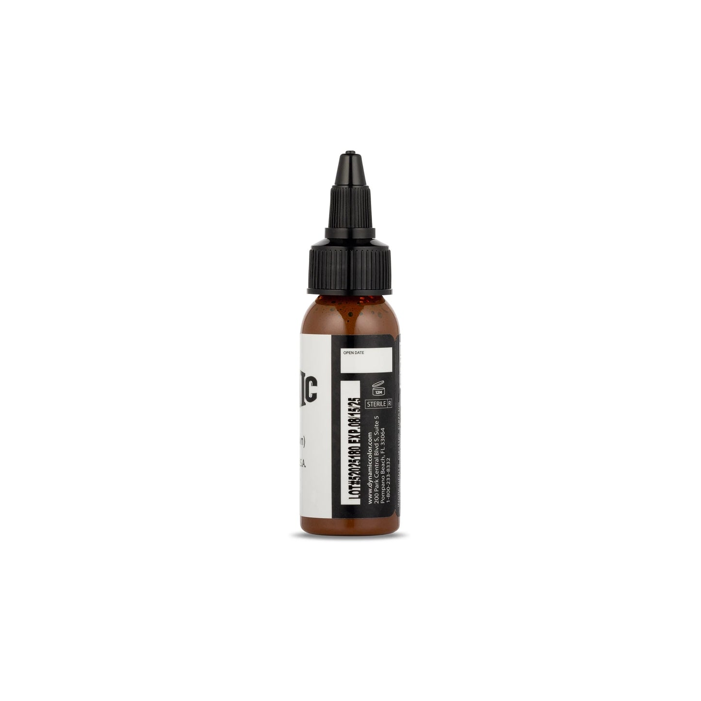 Dynamic Tattoo Ink Light Brown 1 oz - 2