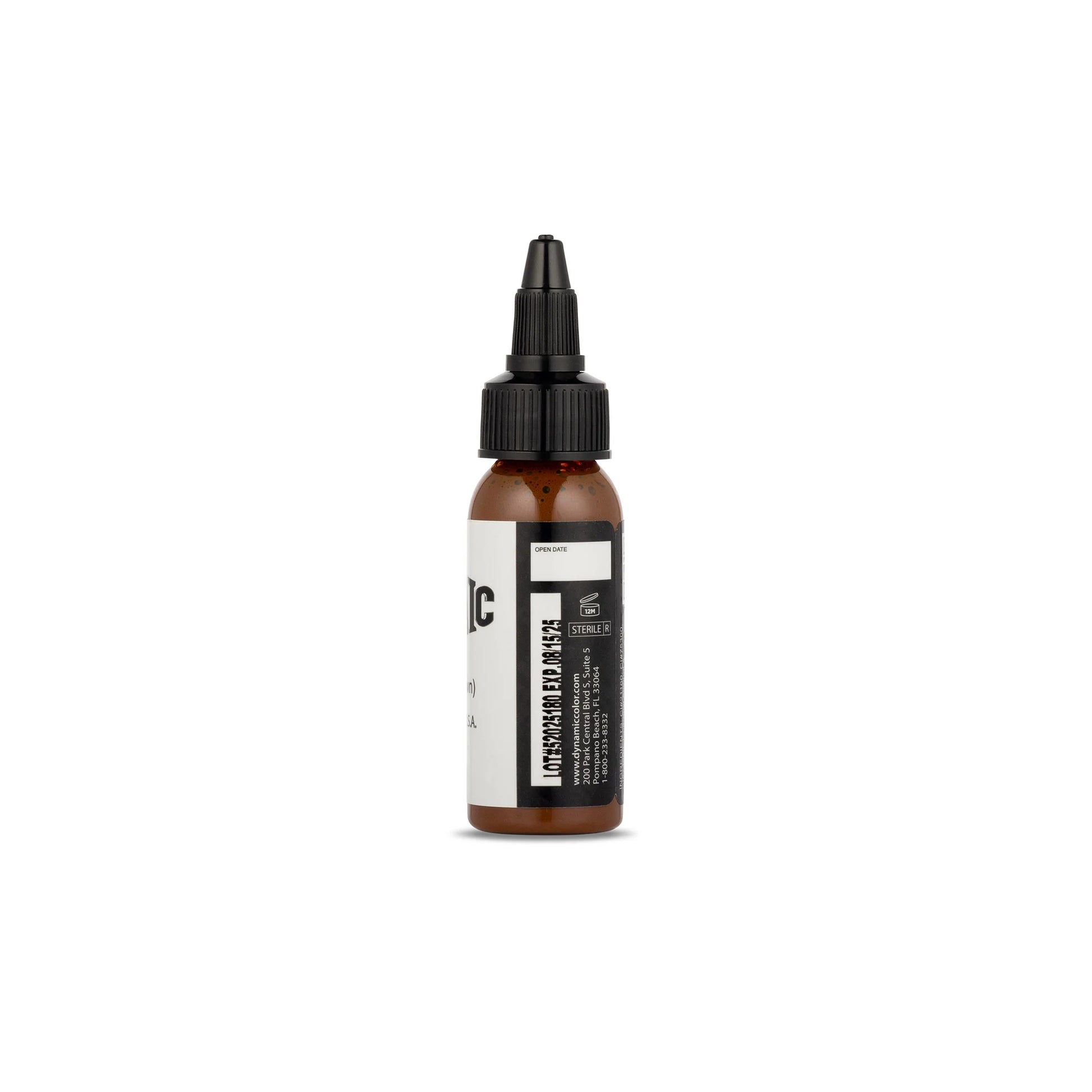 Dynamic Tattoo Ink Light Brown 1 oz - 2