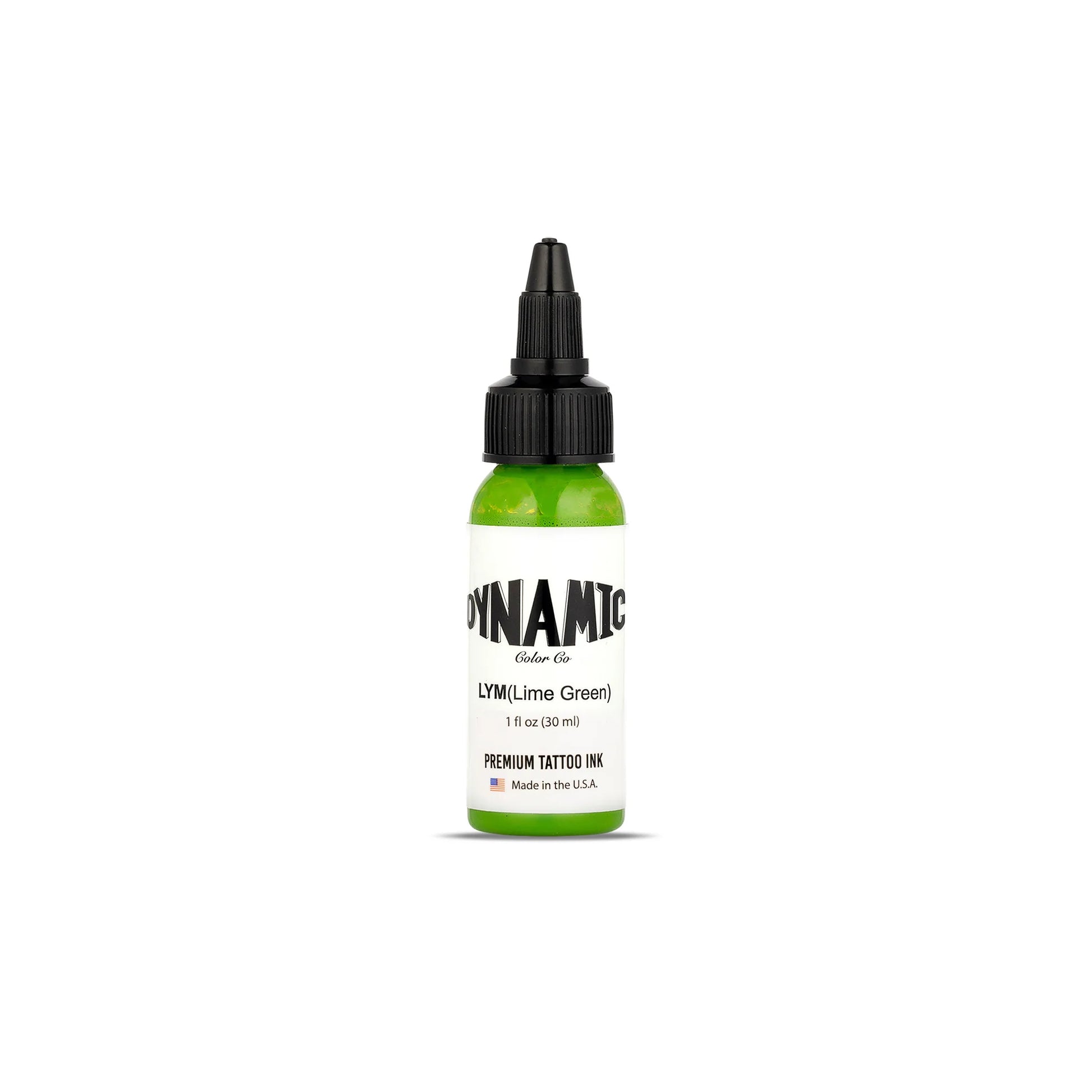 Dynamic Tattoo Ink Lime Green 1 oz - 1