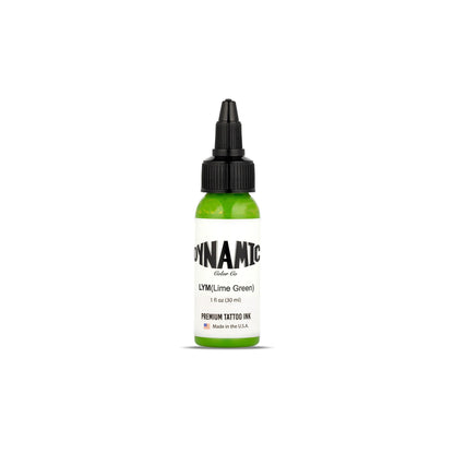 Dynamic Tattoo Ink Lime Green 1 oz - 1