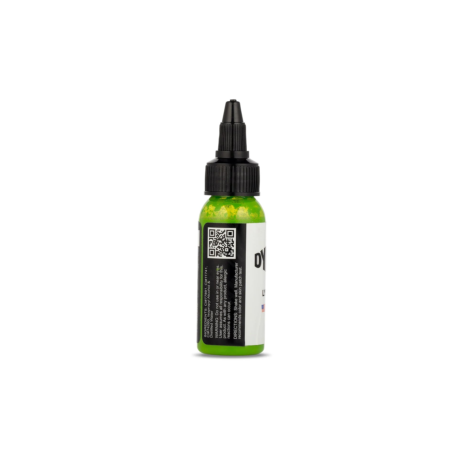 Dynamic Tattoo Ink Lime Green 1 oz - 3