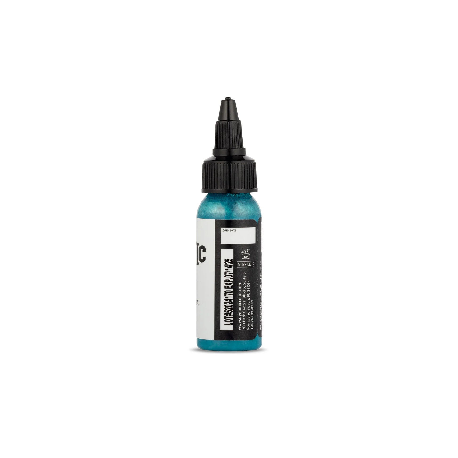 Dynamic Tattoo Ink Teal 1 oz - 2