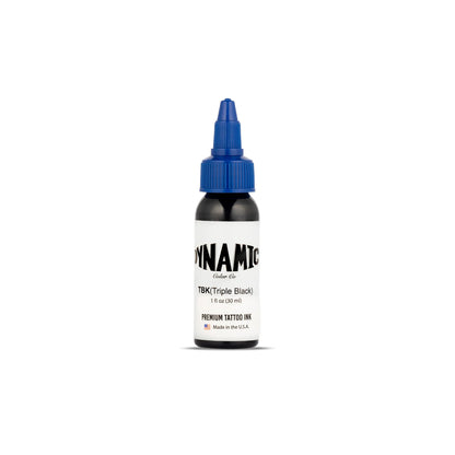 Dynamic Tattoo Ink Triple Black 1 oz - 1