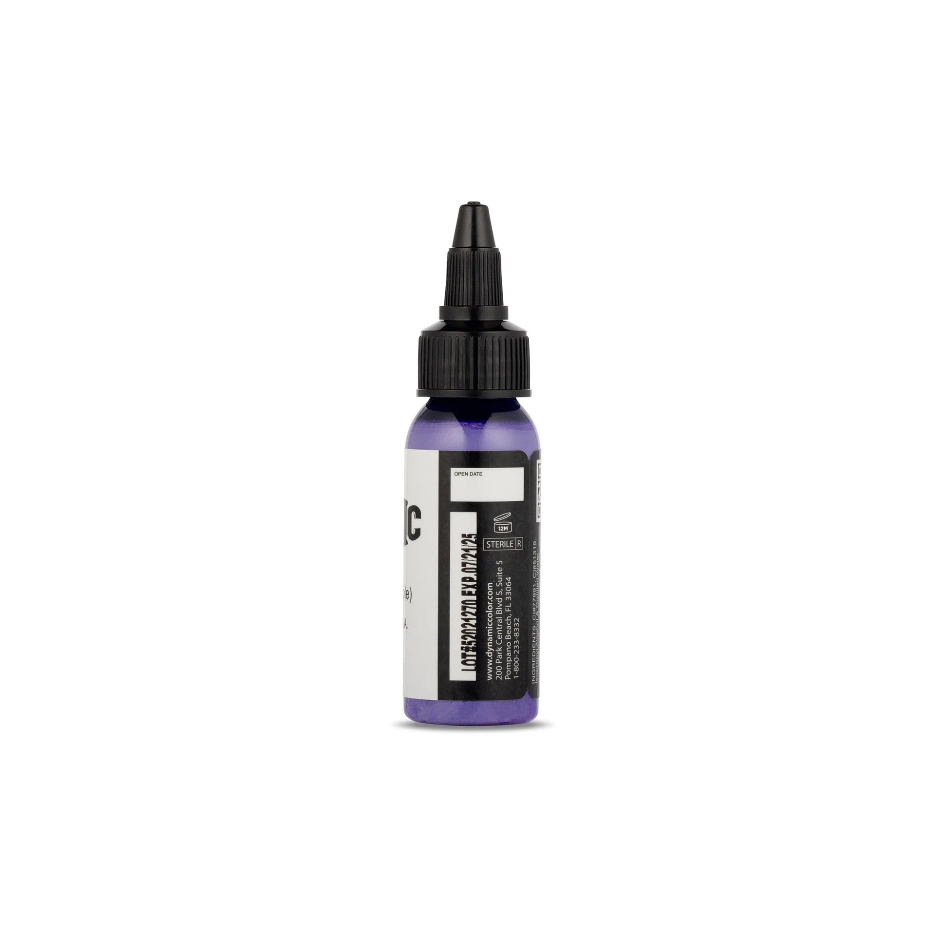 Dynamic Tattoo Ink Tropical Purple 1 oz - 3