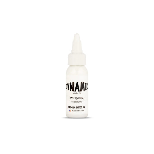 Dynamic Tattoo Ink | White | 1 oz - Monster Steel