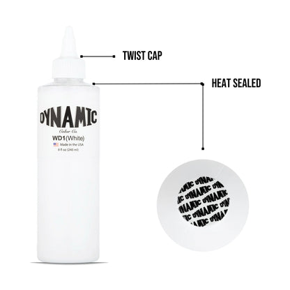 Dynamic Tattoo Ink White 8 oz - 4