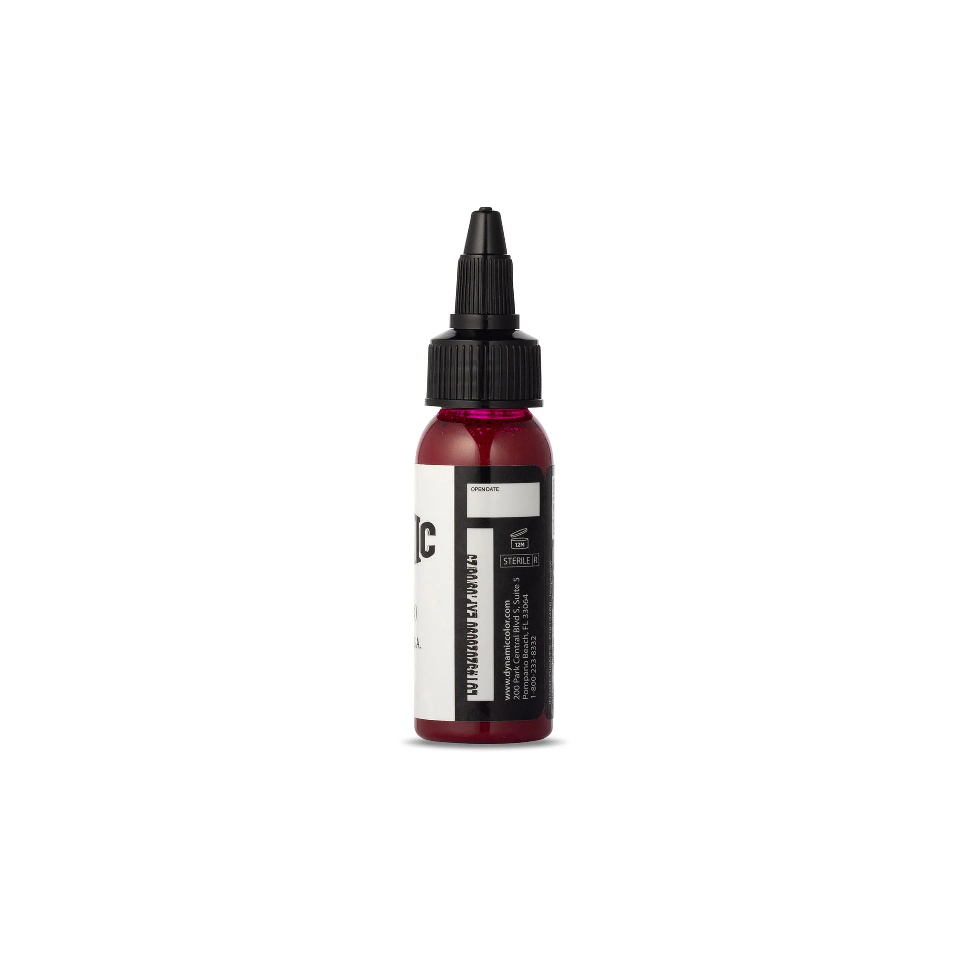 Dynamic Tattoo Ink Wine Red 1 oz - 3