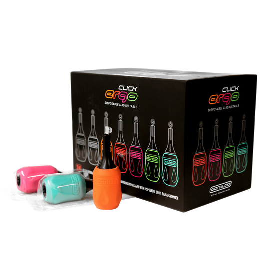 FK Irons - Click Ergo Disposable Cartridge Tube - Assorted Colors - Monster Steel