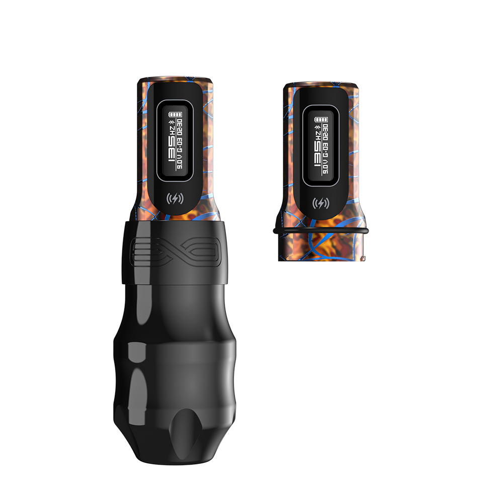 EXO Tattoo Machine with 2 PowerBolts II - Phoenix