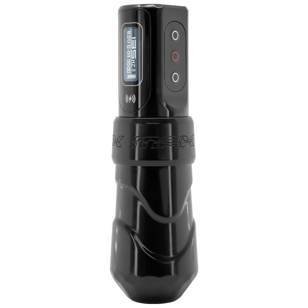 FK Irons Flux Max Tattoo Machine with 1 PowerBolt 2.0 — Pick Color and Stroke Length - Monster Steel