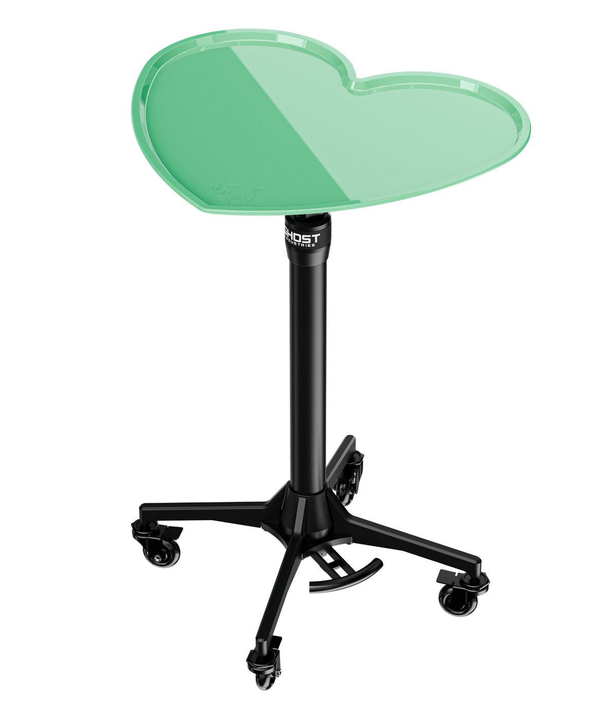 Ghost Mayo Tray Kit (Mayo Stand Base +Heart Tray) — Pick Color Green Standard Mayo Base