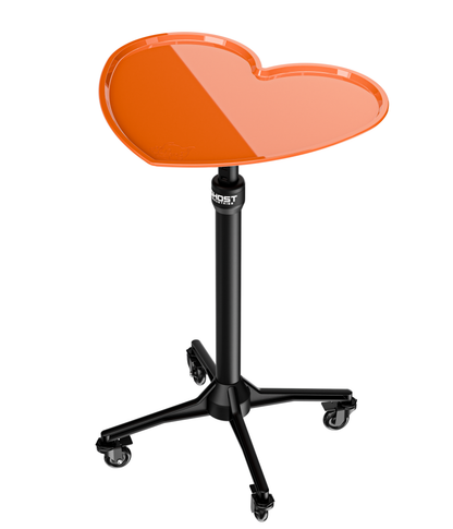 Ghost Mayo Tray Kit (Mayo Stand Base +Heart Tray) — Pick Color Orange Lite Mayo Base