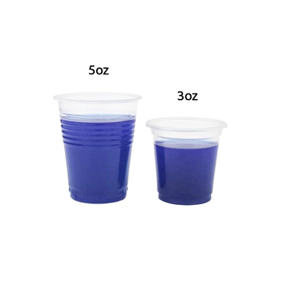 3oz Plastic Cups for Rinse, Ultrasonic & More - 50 Cups - Monster Steel