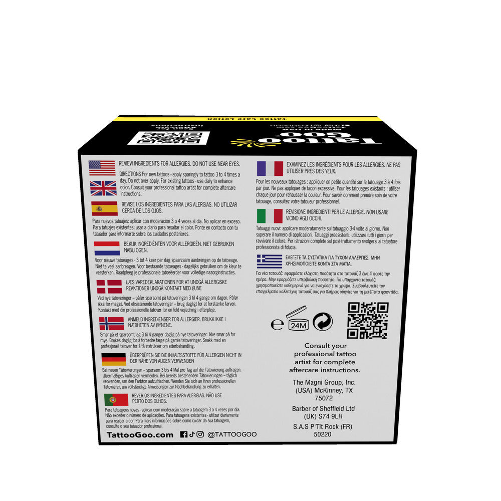 Case of 50 of Tattoo Goo Lotion Pillow Pack - 4mL