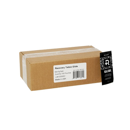 Recovery Tattoo Glide — 5g Pouch — Case of 100 - Monster Steel