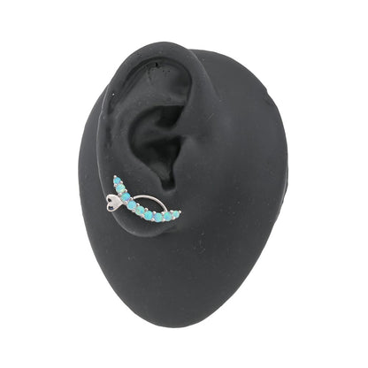 Opal Love Straight Barbell — Detached End Ball