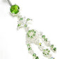 14g 7/16" Palm Tree Jeweled Dangle Belly Button Ring