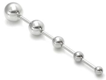 14g Multiple Tap Ball 180Âº  Ends - 5mm 6mm or 8mm Balls - Price Per 1 Ball - Monster Steel