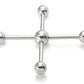 14g Multiple Tap Ball 4 Tapped Ends - 5mm 6mm or 8mm Balls - Price Per 1 Ball