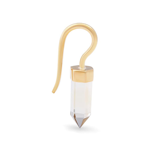 8g Yellow Gold Plated Citrine Wand Hanger — Price Per 1 - Monster Steel