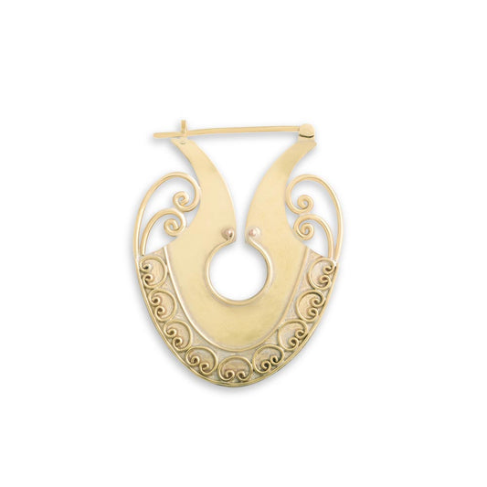 14g Greek Amphora Brass Earrings — Price Per 2 - Monster Steel