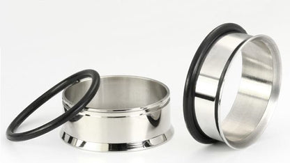 10g - 1" SINGLE FLARED STEEL EARLETS  - Price Per 1 - Monster Steel