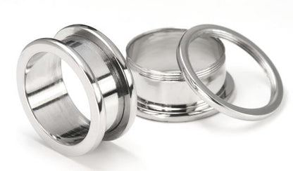Threaded Steel Tunnel - 10g to 1" Sizes Available - Price Per 1 - Monster Steel