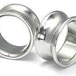 Thick Double Flared Stainless Steel Earlet - Price Per 1