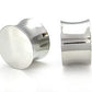 Solid Steel Double Flared Saddle Plugs - Price Per 1