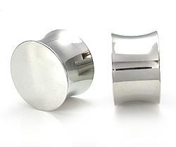 Solid Steel Double Flared Saddle Plugs - Price Per 1 - Monster Steel