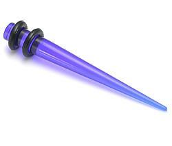 Acrylic Taper Expander — 8g up to 00g — Price Per 1 - Monster Steel