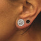 GOLD TONE BLING Single Flare Plugs High Polish Steel Ear Jewelry 0g - 1" - Price Per 1