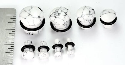 Top Hat WHITE PINE STONE Plug with Black Oring - 8g - 9/16" - Price Per 1