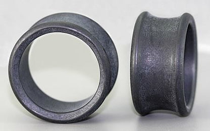 NYLON Charcoal Double Flare Tunnels from 0g up to 2-7/8" - Price Per 1 - Monster Steel