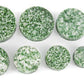 EMERALD Green Double Flare SOLID Plugs 28mm - 50mm - Price Per 1
