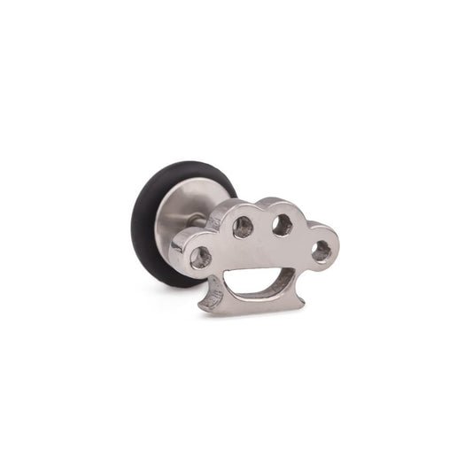 16g Steel Knuckles Fake Plug - Price Per 1 - Monster Steel