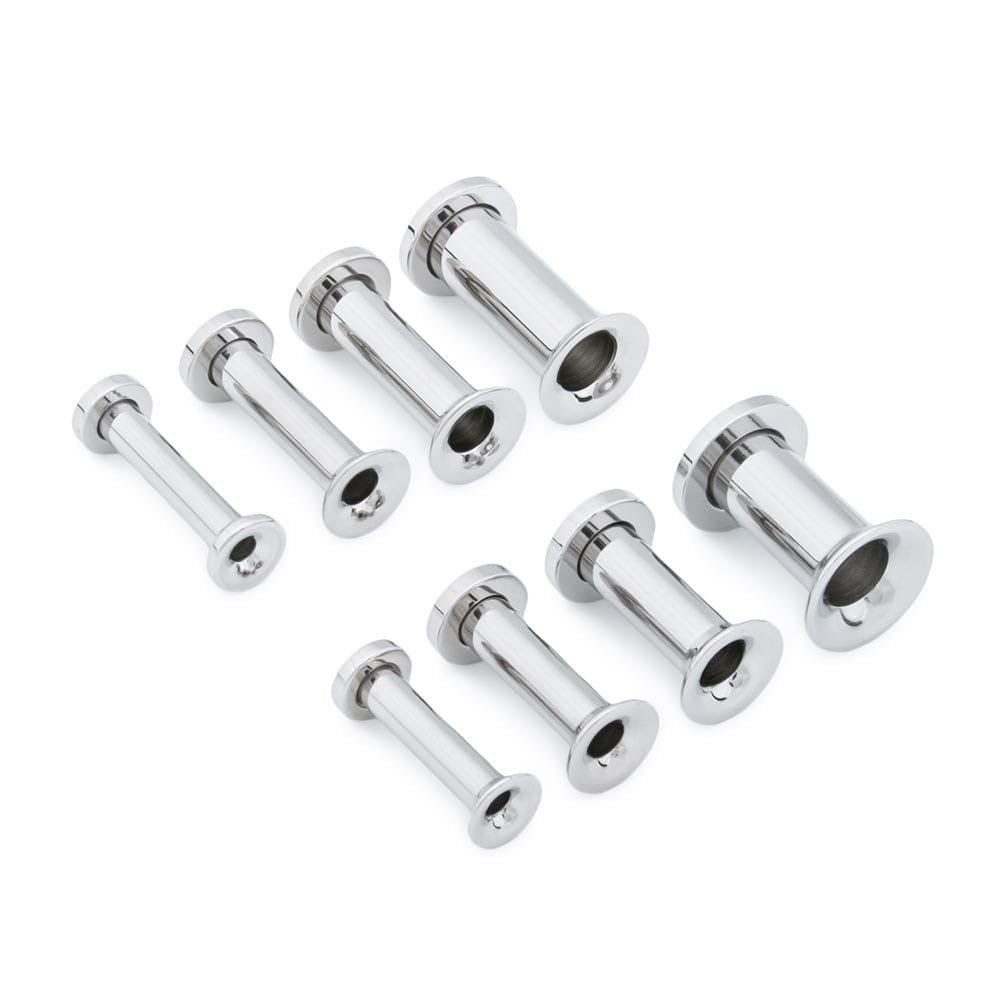 Threaded Tunnel Stainless Steel — Disassembled