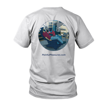 PainfulPleasures Shop Heather Grey Unisex Tee - Monster Steel