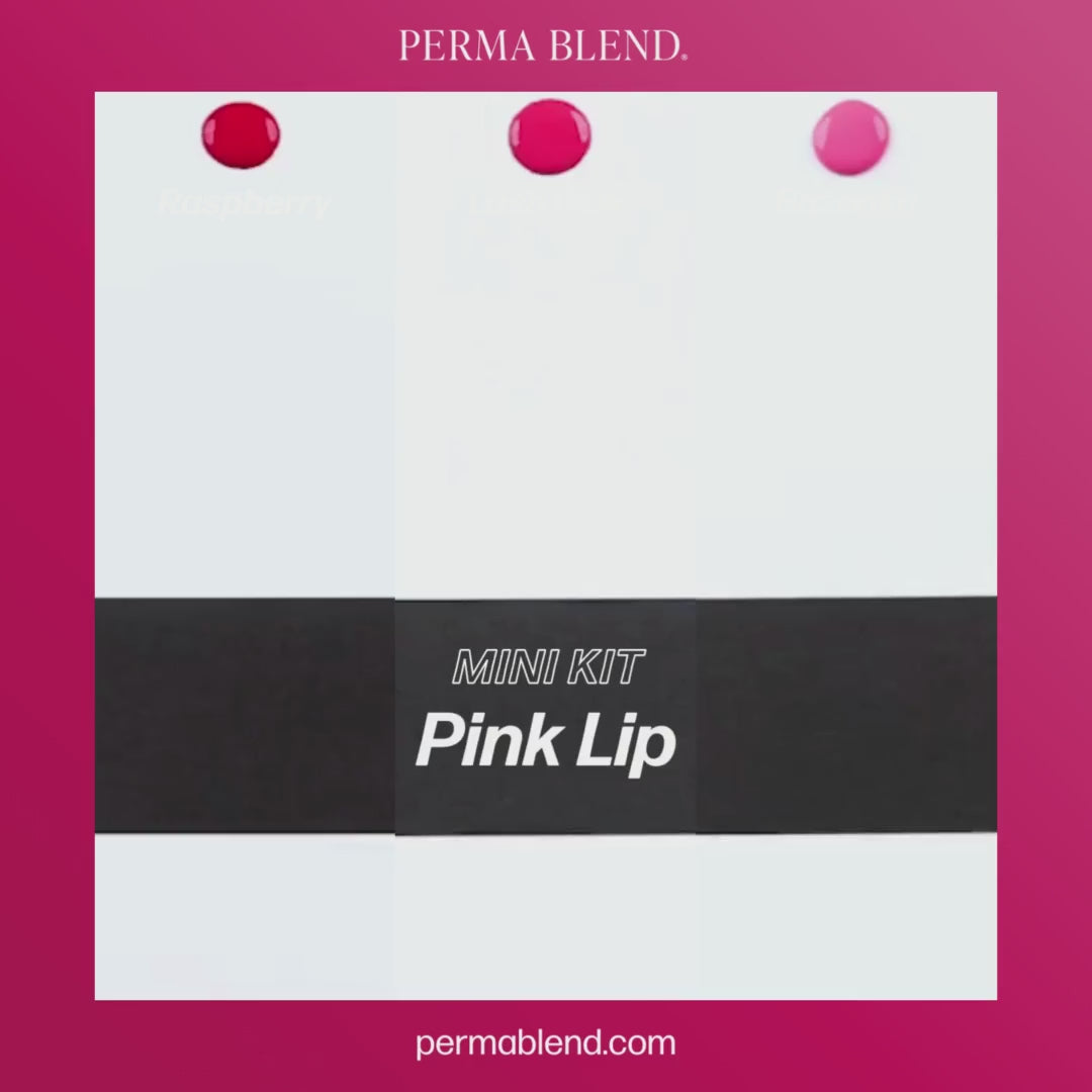 Video Pink Lip Mini Set – Perma Blend – 3 1/2oz Bottles