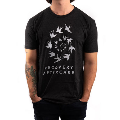 Recovery Brand Short-Sleeved Tee - Monster Steel