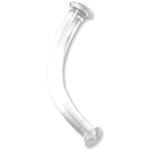18g Monofilament Eyebrow Retainer - Monster Steel