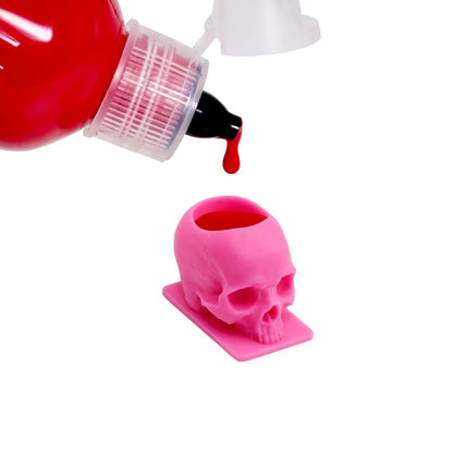 Saferly Skull Ink Caps — Size #16 (Large) — Bag of 200 - Monster Steel