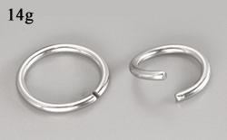 14g Seamless Annealed Stainless Steel Ring