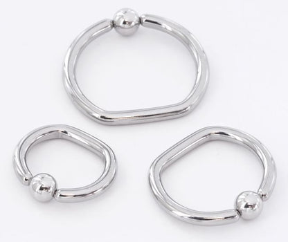 14g Steel D-Ring — Price Per 1 - Monster Steel