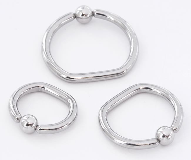 10g Steel D-Ring — Price Per 1