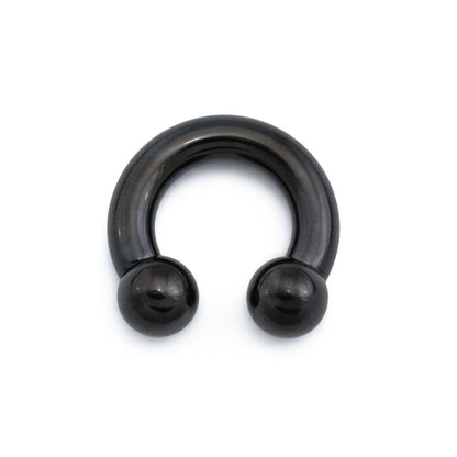 2g Internal Blackout Steel Circular Barbell — Price Per 1 - Monster Steel