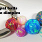 6mm Snap Fit Opal Captive Ball- In Ring