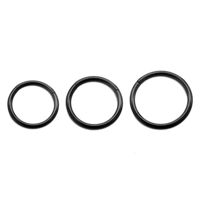 16g PVD Black Titanium Clicker — Price Per 1 - Monster Steel