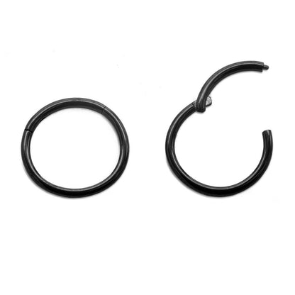 20g PVD Black Titanium Segment Clicker — Price Per 1 - Monster Steel