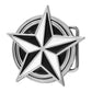 Unisex 3D Nautical Celtic Star Belt Buckle Enameled